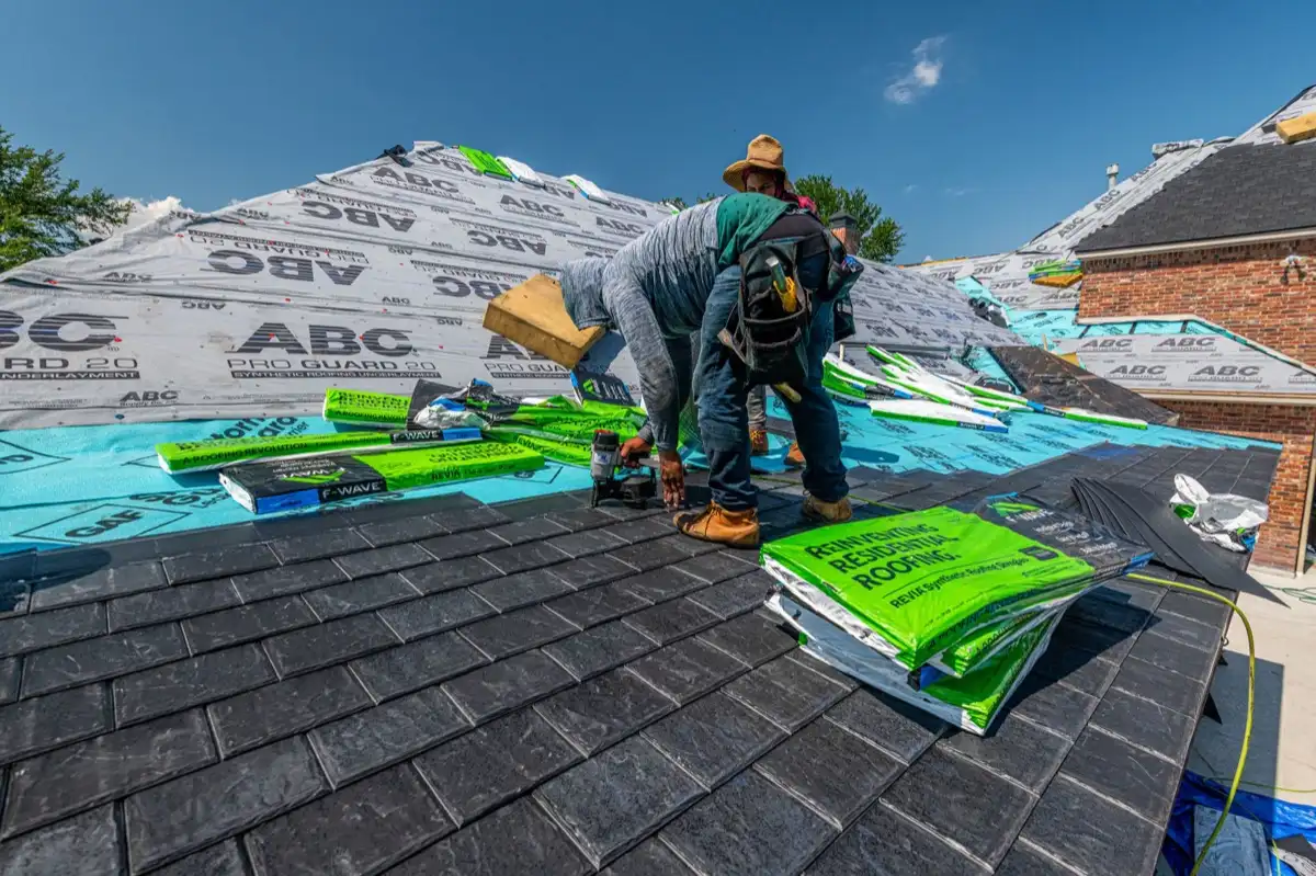 roofing project in Appleton, WI — 2